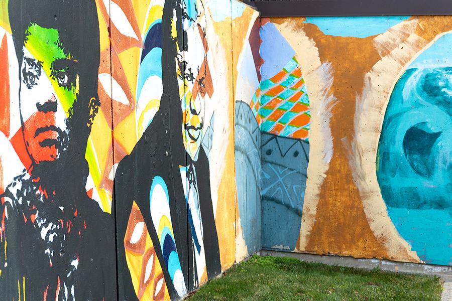 Carruthers Center mural