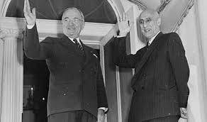 President Truman and Dr. Mossadegh at the White House in 1951