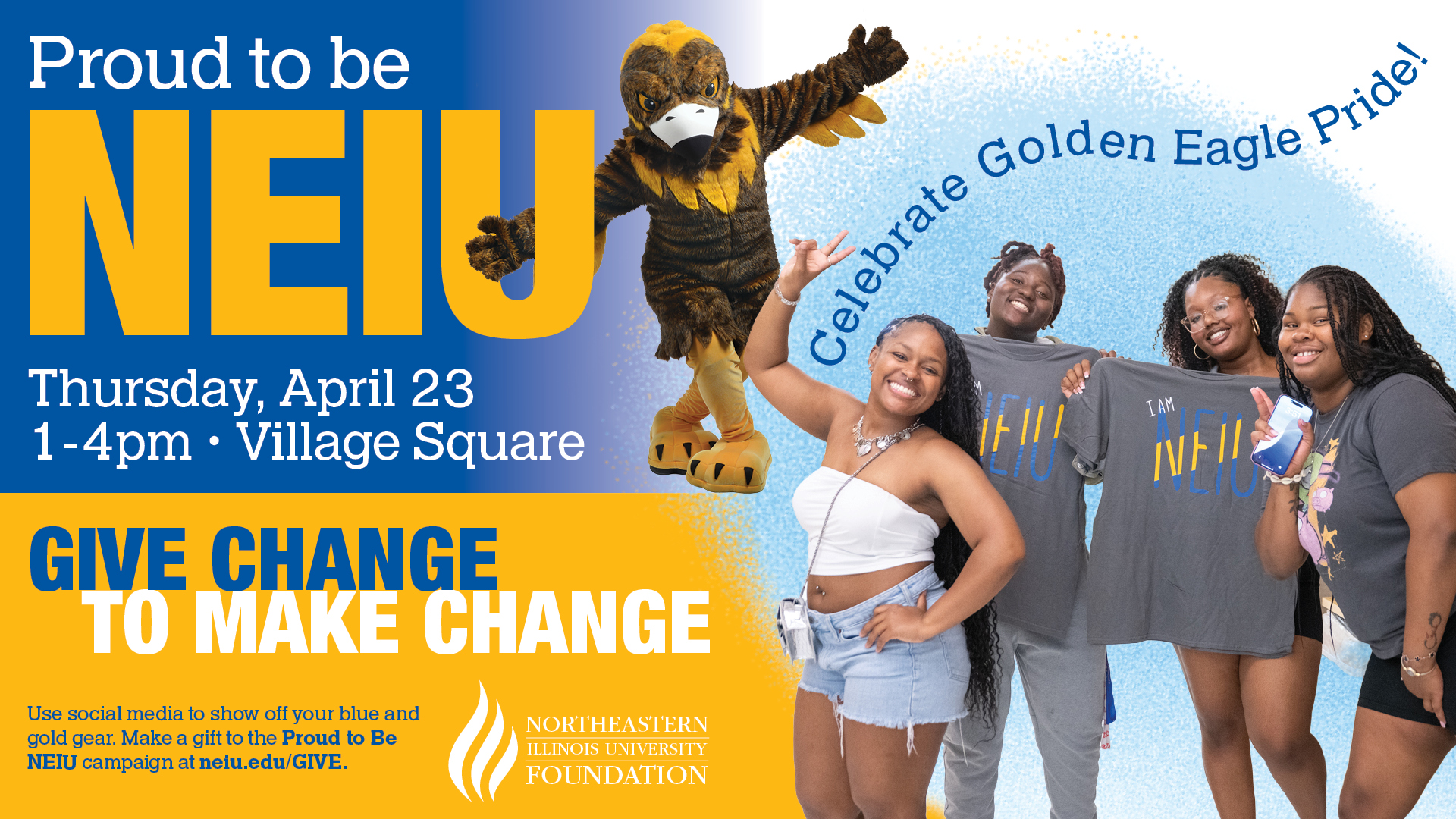 Proud to be NEIU Day celebrating NEIU