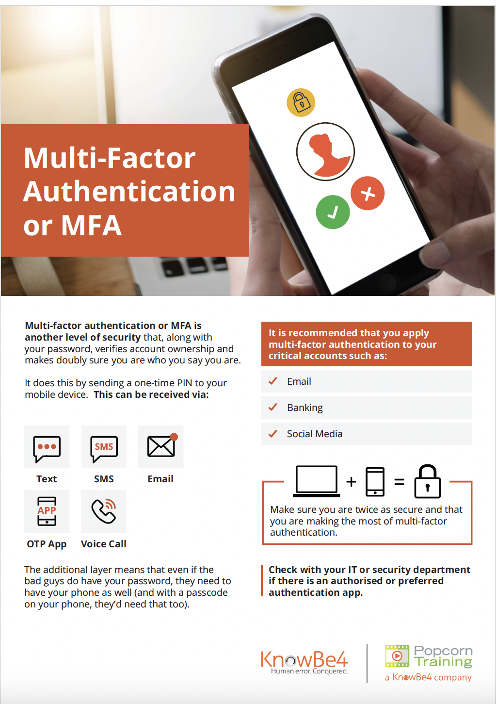 Multi-Factor Authentication graphic
