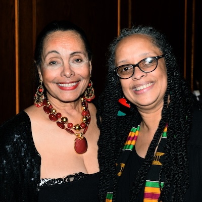 Murrell J. Higgins Duster (right) with her daughter, Alice Pennamon