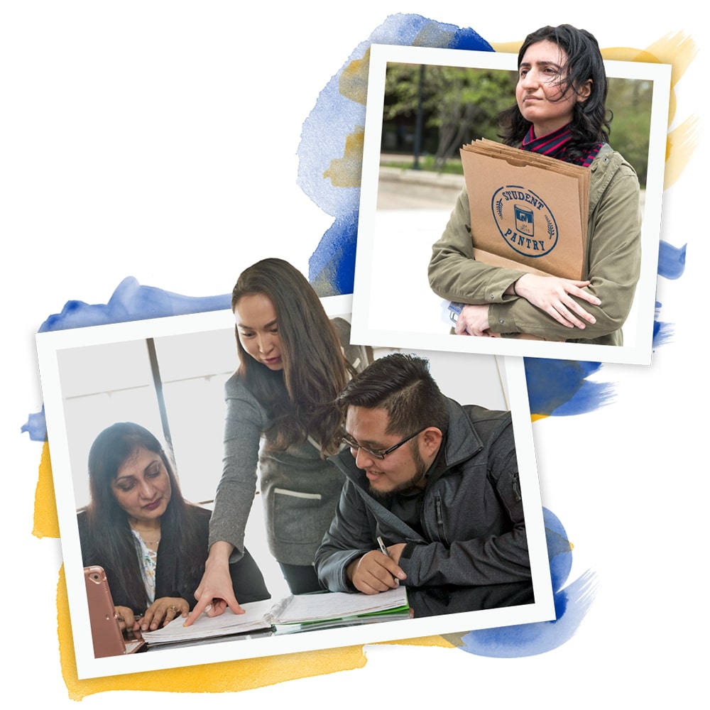 Northeastern students