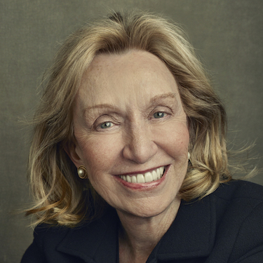 A headshot photo of Doris Kearns Goodwin. Photo credit: Annie Leibovitz