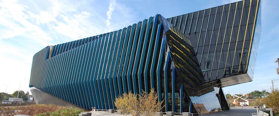 An exterior view of the El Centro building