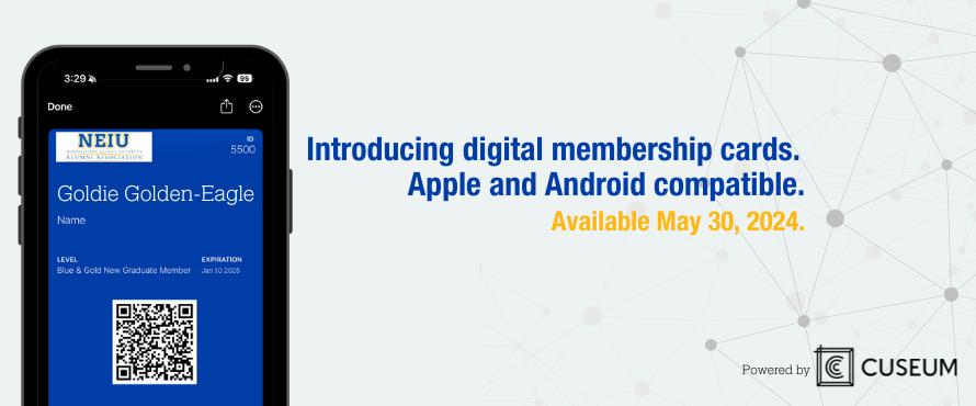 Introducing digital membership cards banner. Apple and Android compatible. Available May 30, 2024.