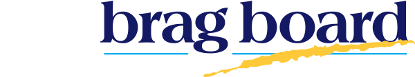 Brag board logo