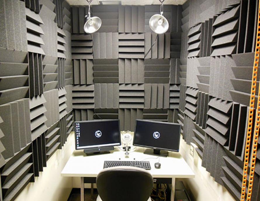 Image of the multimedia recording studio space